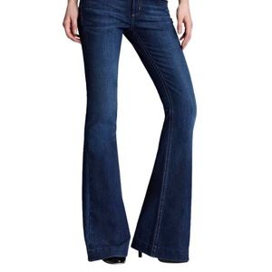 DL1961 Joy Maternity Flare Premium Denim Jeans